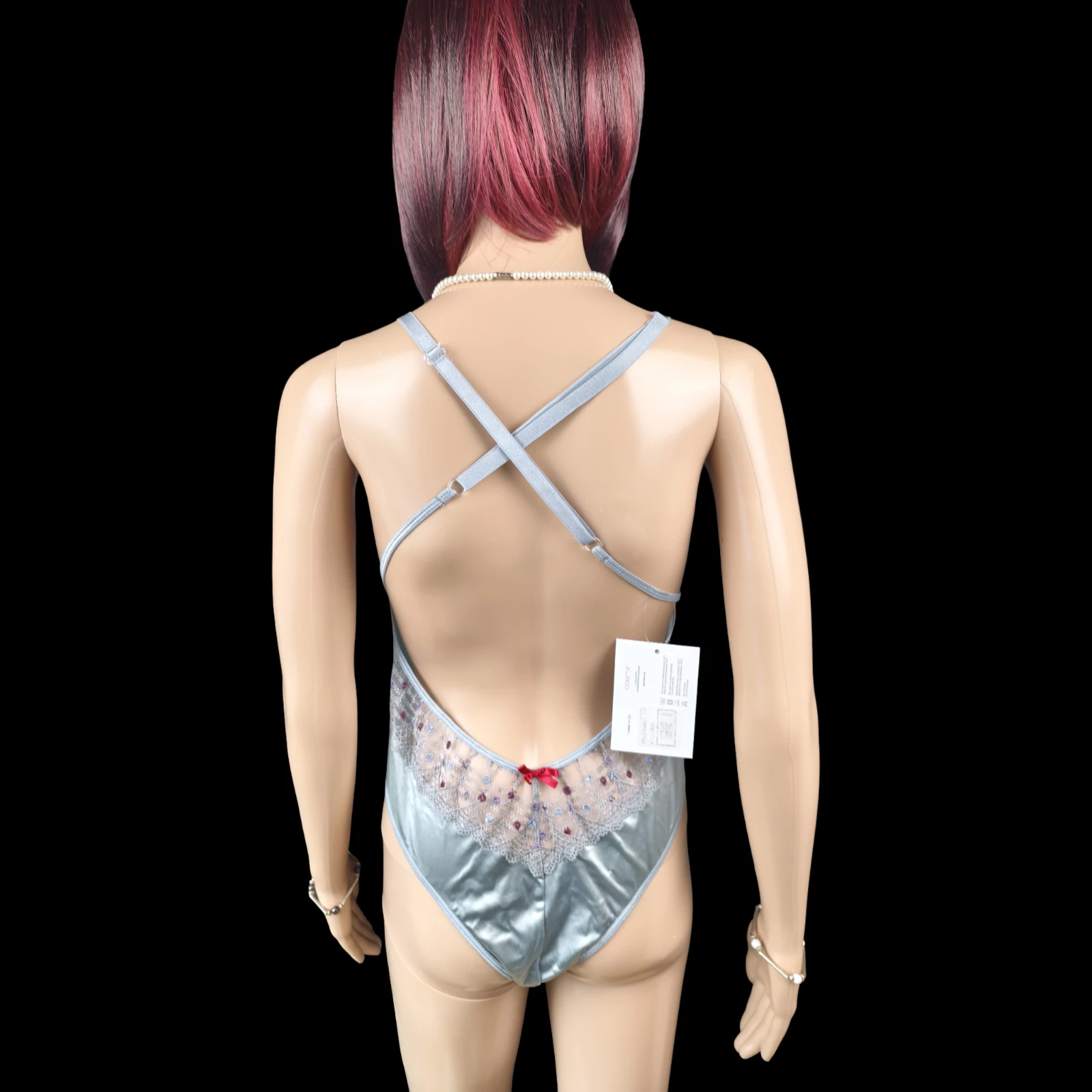 Cuerpo satinado con estilo femenino y elegante, marca Casimir – Nuevo / Talla 44/46 – photo 9